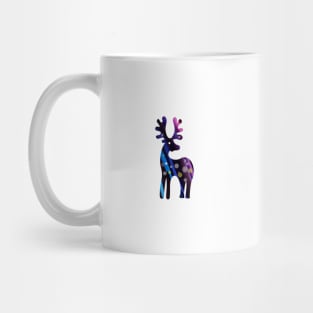 Colorful Christmas reindeer Mug